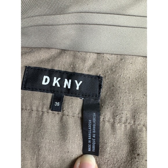 DKNY Mens Khaki Golf Shorts Size 36 Performance Casual Chino 10in - Picture 7 of 15
